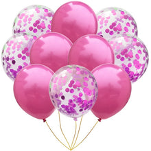 Load image into Gallery viewer, 10pcs/pack Inflatable Ball Toy 10 inch Birthday Wedding Pink Rose Gold Balloon Toy Inflatable Cartoon Hat Children Party Toy Hat